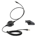 ArrowMax CABLE-AHDH02PTT-HR6M-K3 6-Pin Quick Disconnect Hirose Replacement Headset PTT Cable Compatible with Kenwood NX-5200 NX-5300 NX-5400 NX-3200 NX-3300 NX-3400 TK-5220 TK-5320