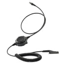 Arrowmax CABLE-AHDH02PTT-M17 5-Pin Replacement Cable Compatible with Motorola MOTOTRBO R7 MXP600 ION APX N70 N50 N30