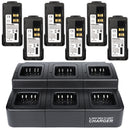 ArrowMax CB6-AMCL4409-3200-D Battery and Charger Combo Compatible with Motorola XPR7550 XPR7580 XPR7350e XPR7380e XPR7550e XPR7580e APX2000 XPR3300e XPR3500e