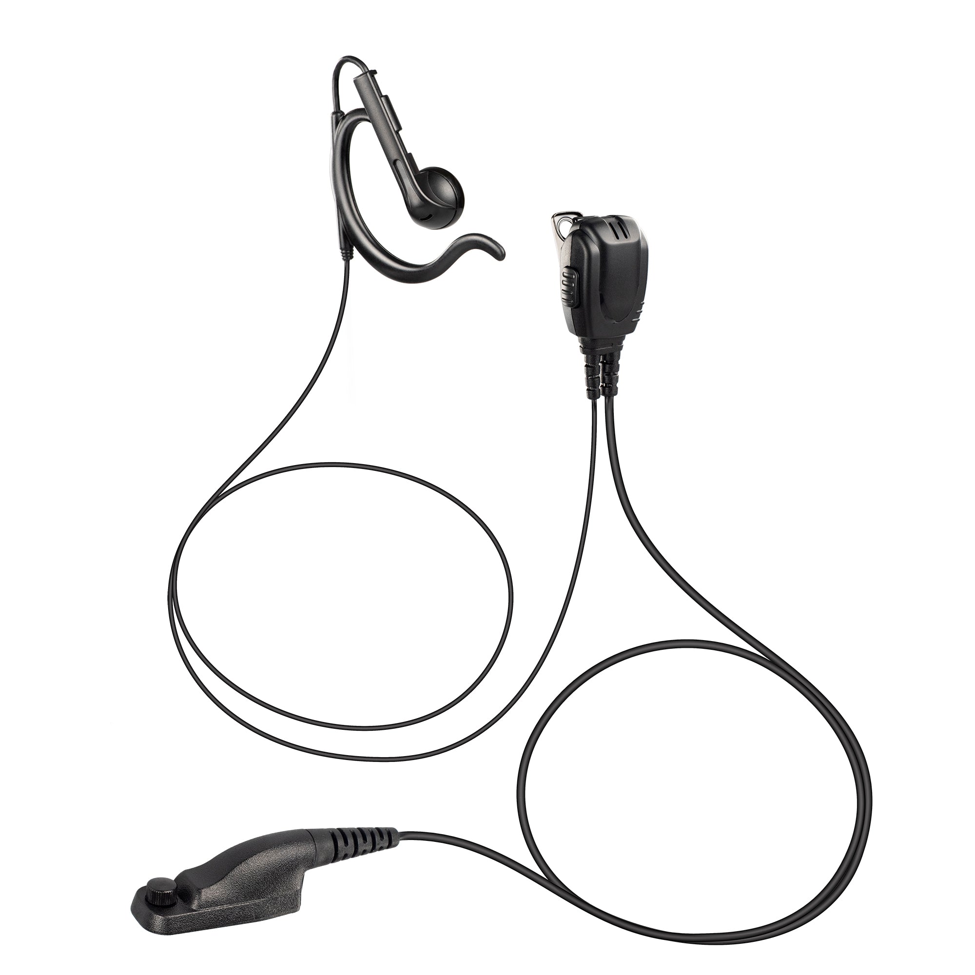 G Shape Adjustable Earpiece Headset for Motorola XPR6000 XPR7000