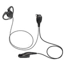 BOMMEOW ETC4500-M9 Professional D Style Earpiece Headset for Motorola XPR6000 XPR7000 APX P25 Series