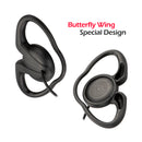 BOMMEOW ETC4500-M9 Professional D Style Earpiece Headset for Motorola XPR6000 XPR7000 APX P25 Series