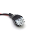 Arrowmax PCABLE-AYMFT847 30A 6-pin 12AWG DC Cord Power Cable for Yaesu FT-847 FT-857D FT-897D Kenwood TS-50s TS-430s TS-440s TS-450s TS-2000 Icom IC-706 IC-746 IC-78 Alinco DX-70 DX-77 Mobile Radio