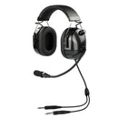 Arrowmax RA200-BKCB-GA Aviation Headphone with Dual GA Plug