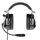 Arrowmax RA200-BKCB-GA Aviation Headphone with Dual GA Plug