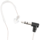 Arrowmax SL12C-35L Stealth Leopard SL Series Covert Earpiece – HD Balanced Armature Speaker, 12" Cable, Ear Guard Fit, 3.5mm for RSM & PTT