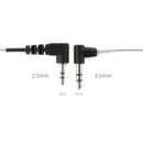 Arrowmax SL24B-35L Stealth Leopard SL Series Covert Earpiece – HD Balanced Armature Speaker, 24" Cable, Ear Guard Fit, 3.5mm for RSM & PTT (Black)