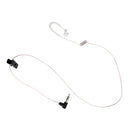 Arrowmax SL24C-35L Stealth Leopard SL Series Covert Earpiece – HD Balanced Armature Speaker, 24" Cable, Ear Guard Fit, 3.5mm for RSM & PTT (Clear)
