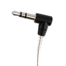 Arrowmax SL24C-35L Stealth Leopard SL Series Covert Earpiece – HD Balanced Armature Speaker, 24" Cable, Ear Guard Fit, 3.5mm for RSM & PTT (Clear)