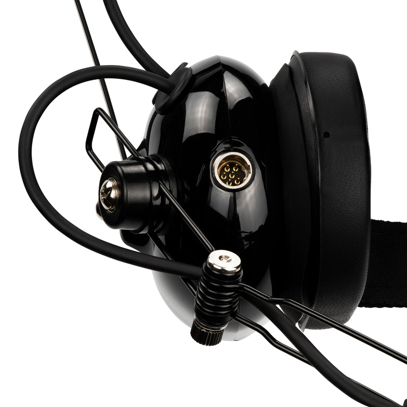 ArrowMax AHDH0032-BK-I2 Noise Cancelling Headset for ICOM IC-F1000 IC-F2000 IC-F3000 IC-F4000