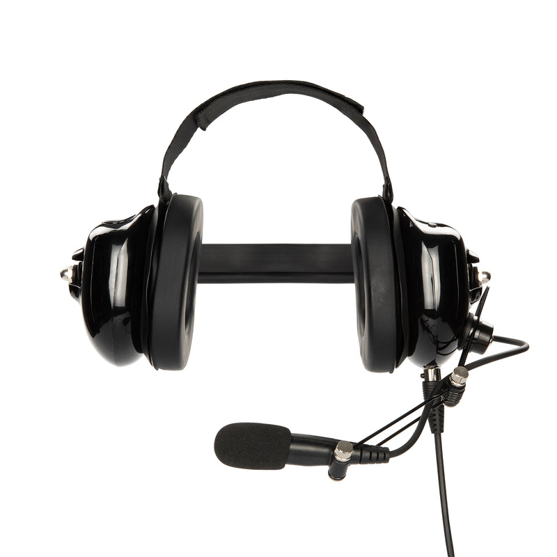 ArrowMax AHDH0032-BK-K2 PNR Noise Isolation Headphone Compatible with BaoFeng BTECH UV-5R UV-5RA UV-5RE UV-5R3 BF-F8HP UV-82HP Kenwood 2-PIN 2 Pin Radios NX-1200 NX-1300 NX-P1200 NX-P1300 NX-3220 NX-3320 NX-3420 TH-D72A TH-D74A TH-K20A