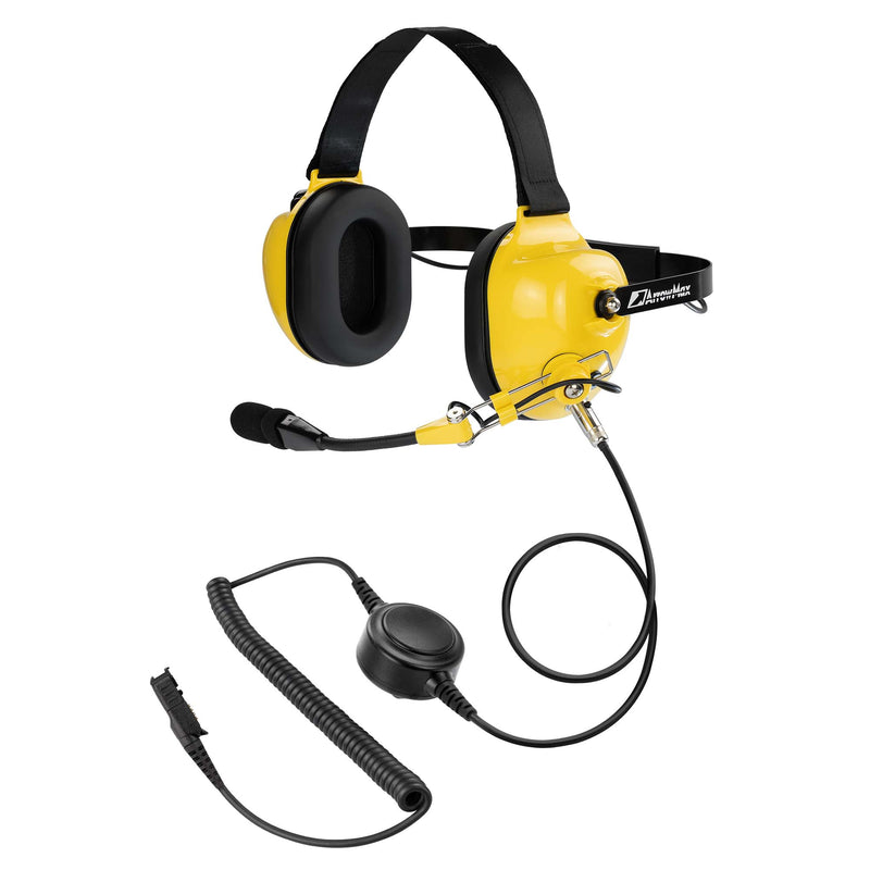 ArrowMax AHDH0032-YW-AX Noise Cancelling Headset for Motorola XPR3300 XPR3500