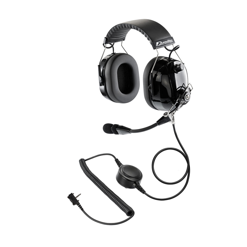 ArrowMax AHDH0042-BK-Y3 Noise Cancelling Headset for Vertex EVX-261 VX-132