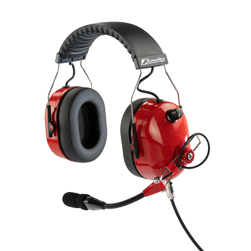 ArrowMax AHDH0042-RD-I2 Noise Cancelling Headset for ICOM IC-F1000 IC-F2000 IC-F3000 IC-F4000