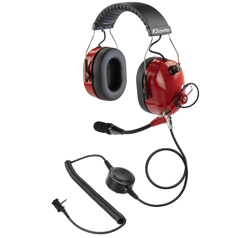 ArrowMax AHDH0042-RD-Y3 Noise Cancelling Headset for Vertex EVX-261 VX-132