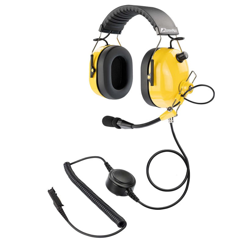 ArrowMax AHDH0042-YW-AX Noise Cancelling Headset for Motorola XPR3300 XPR3500