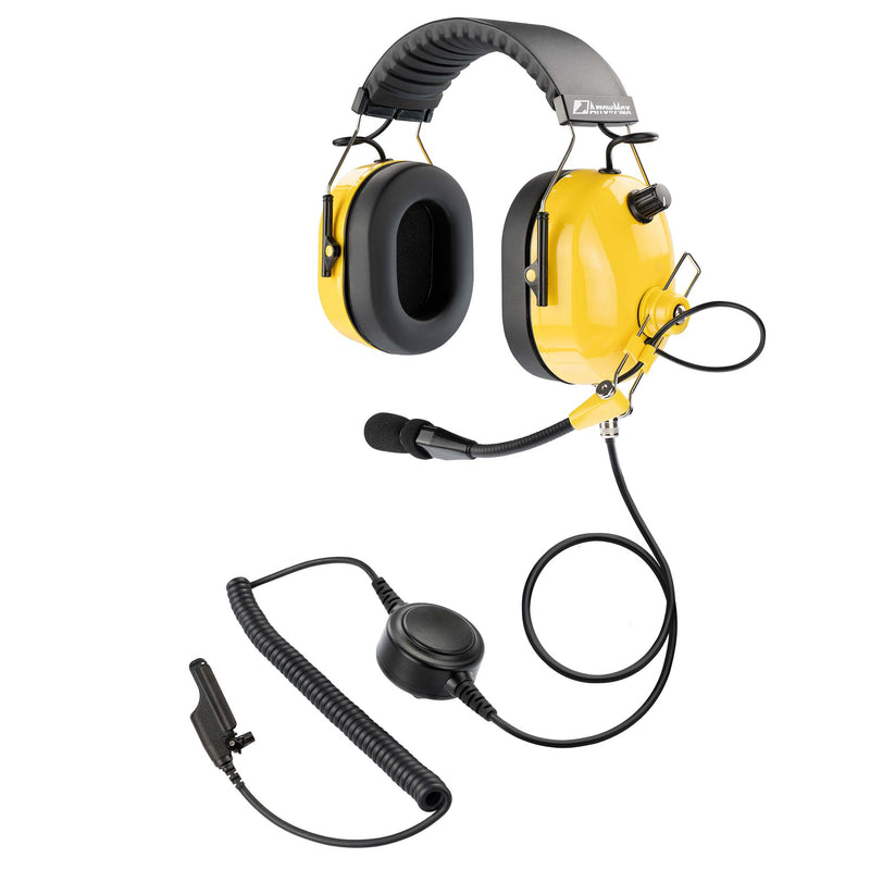 ArrowMax AHDH0042-YW-M7 Noise Cancelling Headset for Motorola XTS5000 MTS2000