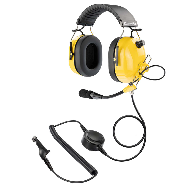 ArrowMax AHDH0042-YW-M9 Noise Cancelling Headset for Motorola APX7000 XPR7350