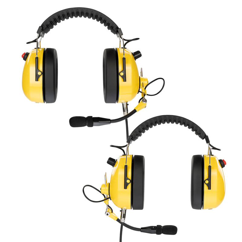ArrowMax AHDH0042-YW-S2 Noise Cancelling Headset for Sepura STP8200 STP9000