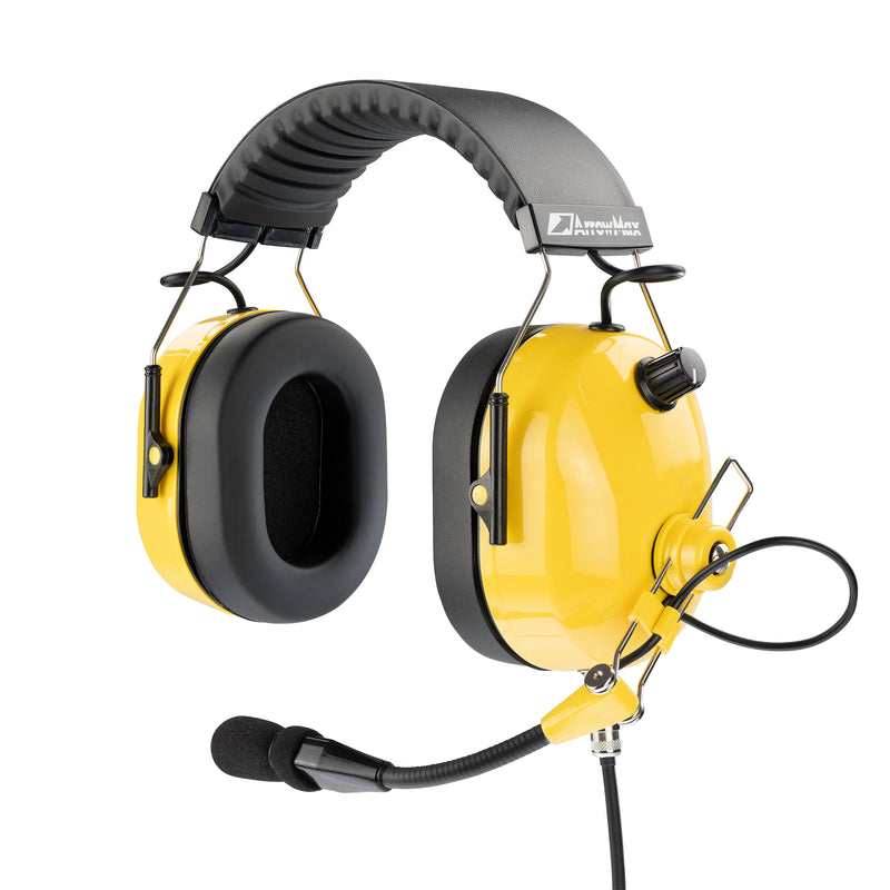 ArrowMax AHDH0042-YW-Y3 Noise Cancelling Headset for Vertex EVX-261 VX-132