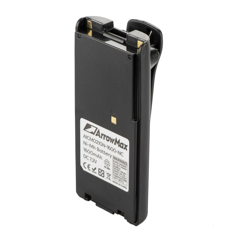 ArrowMax AICM0210N-1600-D Ni-MH Battery for ICOM IC-A6 IC-A6E