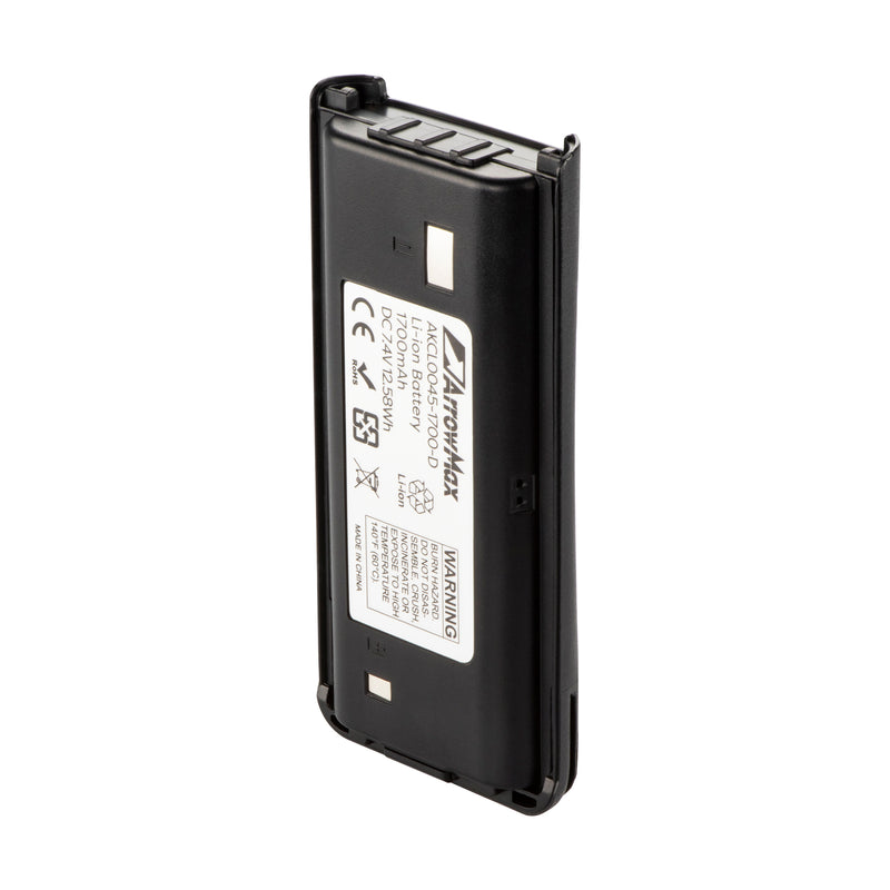 ArrowMax AKCL0045-1700-D Li-ion Battery for Kenwood NX-1200 NX-1300