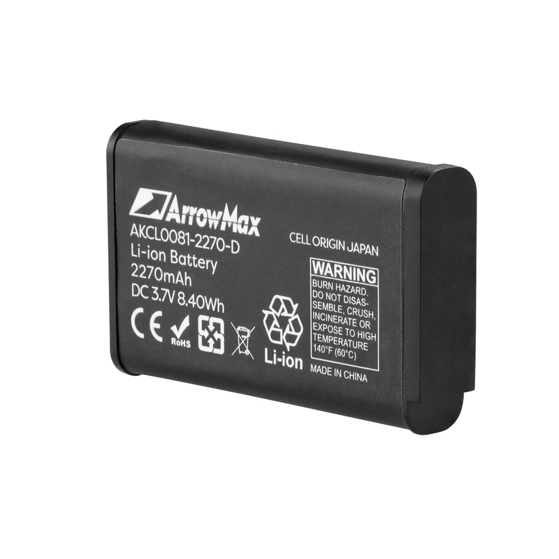 ArrowMax AKCL0081-2270-D Li-ion Battery for Kenwood NX-P500