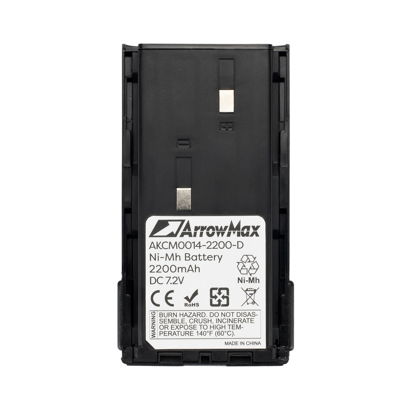 ArrowMax AKCM0014-2200-D Ni-MH Battery for Kenwood TK-260 TK-2100