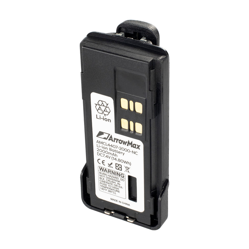 ArrowMax AMCL4407-2000-D Li-ion Battery for Motorola XPR7550 XPR7350