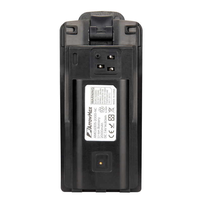 ArrowMax AMCL6305-2000-D Li-ion Battery for Motorola CP110 RDU2020