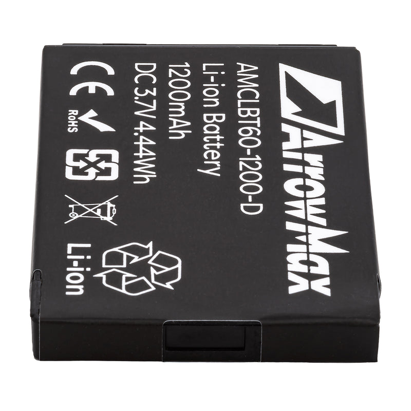ArrowMax AMCLBT60-1200-D Li-ion Replacement Battery for Motorola CLP Series CLP1010 CLP1040