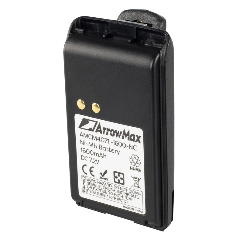 ArrowMax AMCM4071-1600-D Ni-MH Battery for Motorola A8 BPR40