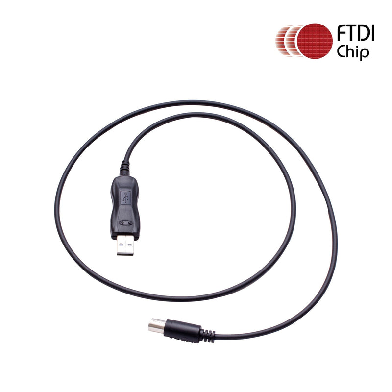 ArrowMax APCUSB-YM142 FTDI USB Programming Cable for Yaesu FTM-350 Dual-Band Transceivers as CT-142