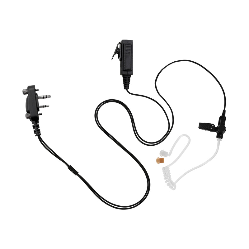 ArrowMax ASK4038-I2 2-Wire Clear Coil Surveillance Headphone for ICOM IC-F11 F21 IC-F3000 F4000