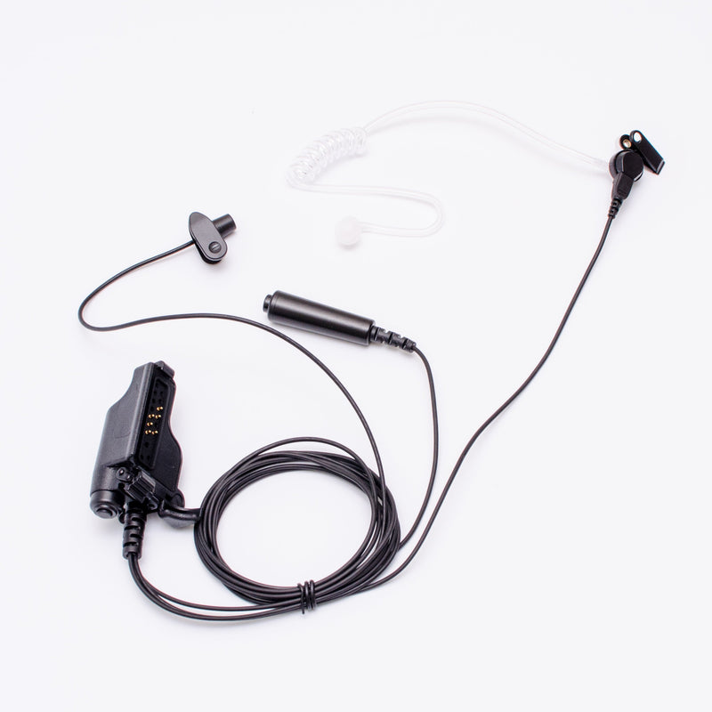 ArrowMax ASK6038-E7 3-Wire Clear Coil Surveillance Kit Earphone for EF Johnson 5000 5100 7700 51SL 511X 512X 514X