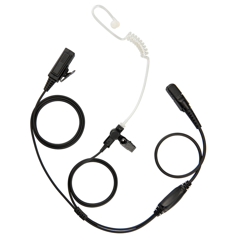 BOMMEOW BCT22-AX 2-Wire Surveillance Kit for Motorola XPR3300 XPR3500