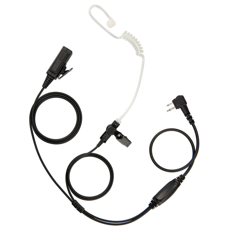 BOMMEOW BCT22-H1 2-Wire Surveillance Kit for Hytera/HYT TC-500 TC-508
