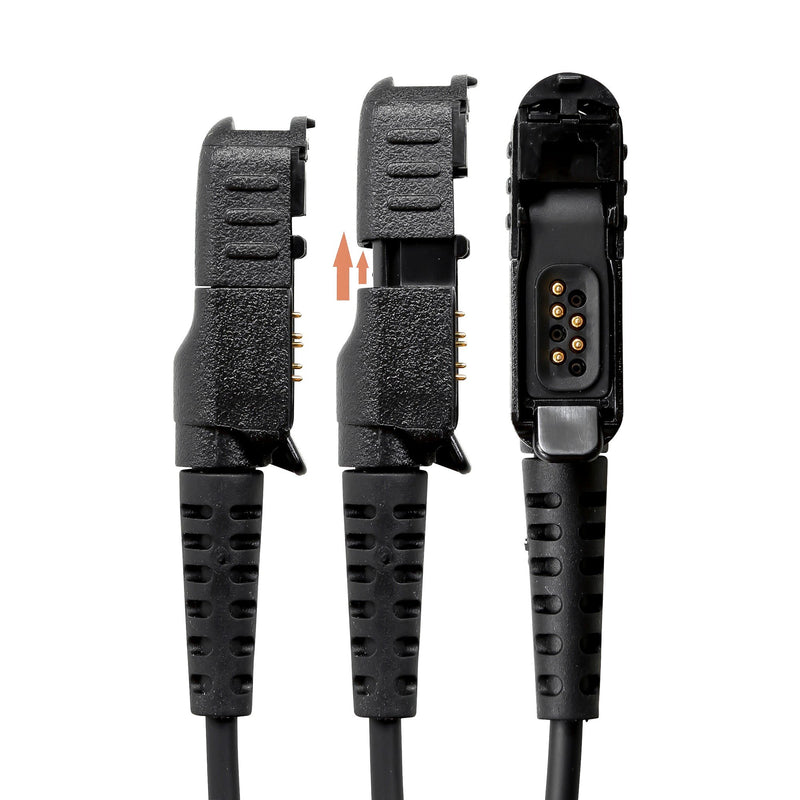 BOMMEOW BDS15-AX D-Shape Earhanger for Motorola XPR3300 XPR3500