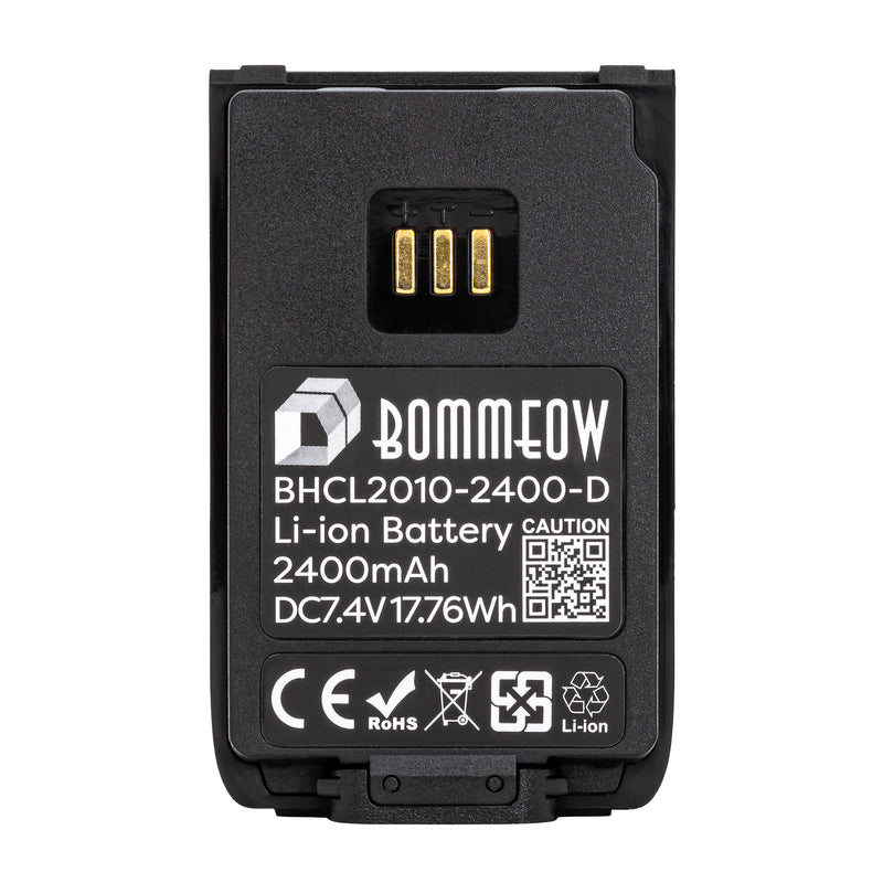 BOMMEOW BHCL2010-2400-D Li-ion Battery for Hytera PD502 PD-562