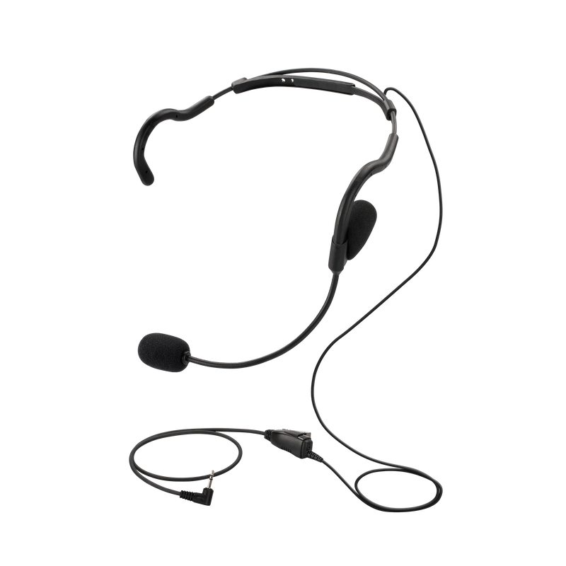 BOMMEOW BHDH01-H2 Ultra Light Single Ear Muff Headset for Cobra CX112 CXR900