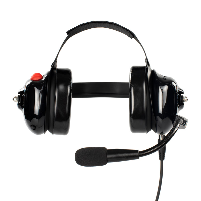 BOMMEOW BHDH40PTT-BK-AX Noise Isolation Headphone for Motorola XPR3300 XPR3500