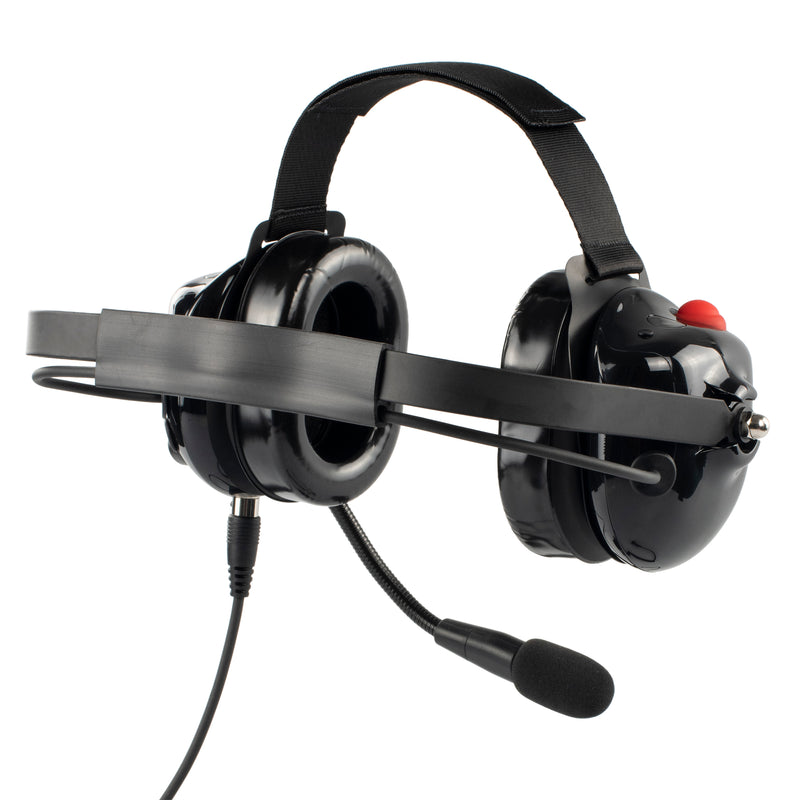 BOMMEOW BHDH40PTT-BK-K2 Noise Isolation Headphone for Kenwood NX-3320 TK-3230DX
