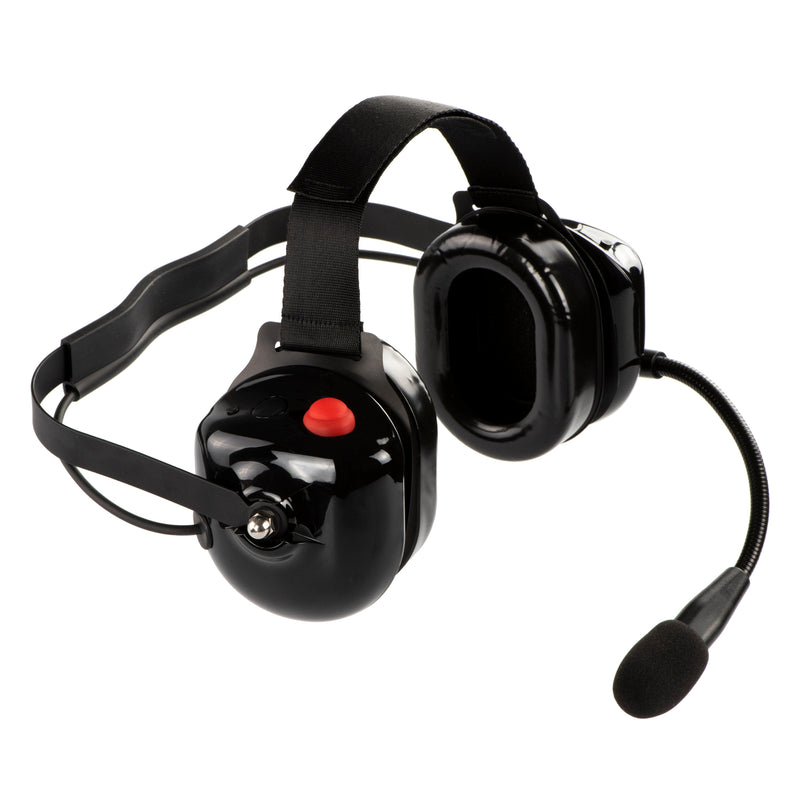 BOMMEOW BHDH40PTT-BK-K2 Noise Isolation Headphone for Kenwood NX-3320 TK-3230DX