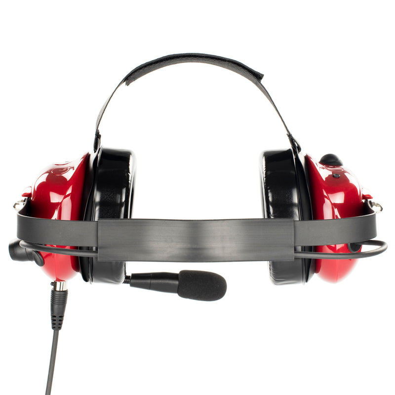 BOMMEOW BHDH40PTT-RD-K2C Noise Isolation Headphone for Tytera MD-446 TYT-777