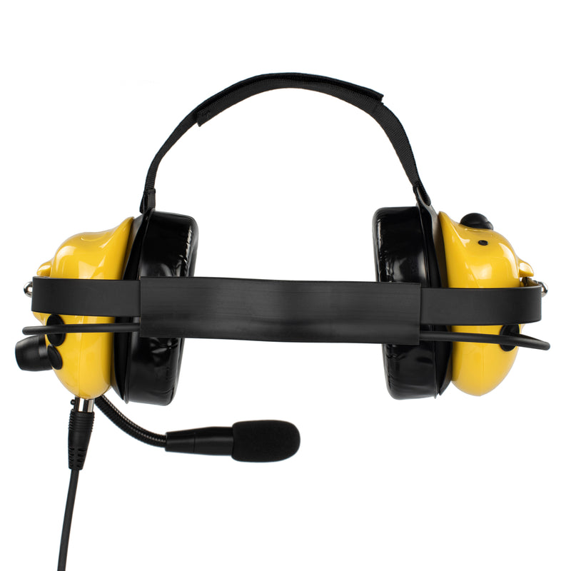 BOMMEOW BHDH40PTT-YW-K2 Noise Isolation Headphone for Kenwood NX-3320 TK-3230DX