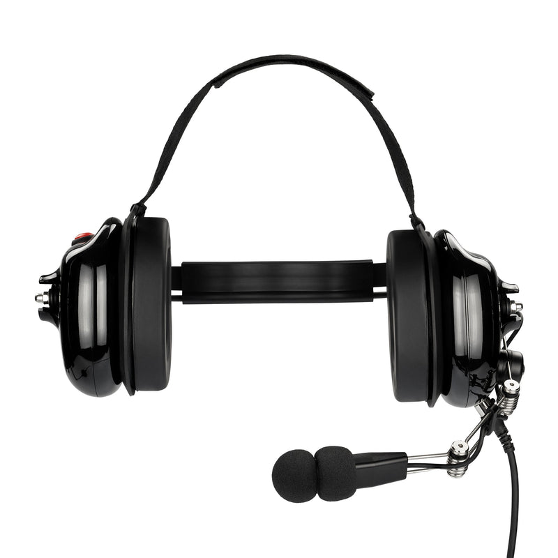 Bommeow BHDH50PTT-BK-M1 Noise Cancelling Headset for Motorola CP200 RMU2080 CLS1110 RDU4100