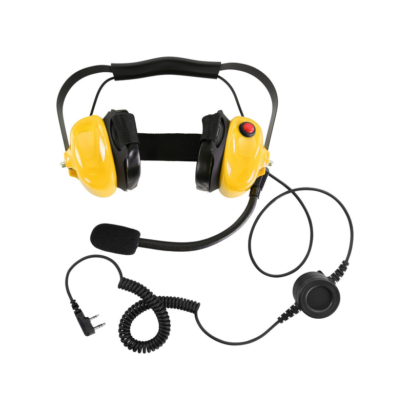 Bommeow BHDH50-YW-K2 Noise Isolating Headset for Kenwood TH-D72A NX-1200 NX-1300 TK-2000