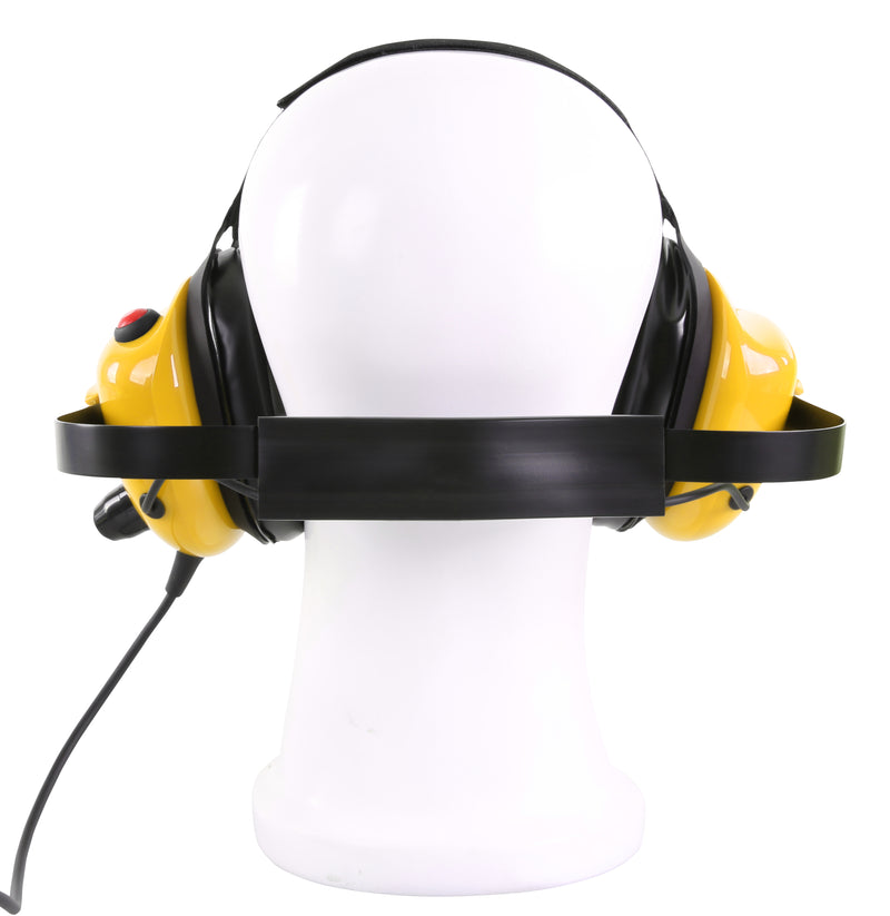 Bommeow BHDH50-YW-M9 Noise Isolation Muff Cover Headset for Motorola APX7000 XPR7350 DGP8000 XiRP8600