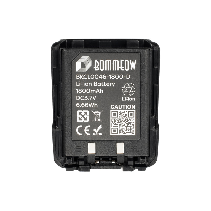 BOMMEOW BKCL0046-1800-D Li-ion Battery for Kenwood TK-3230 TK-3230XLS