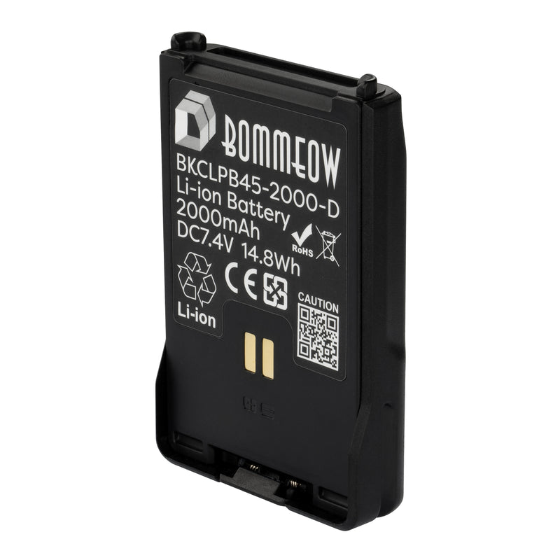 BOMMEOW BKCLPB45-2000-D Replacement Battery for Kenwood TH-D72E TH-D72A